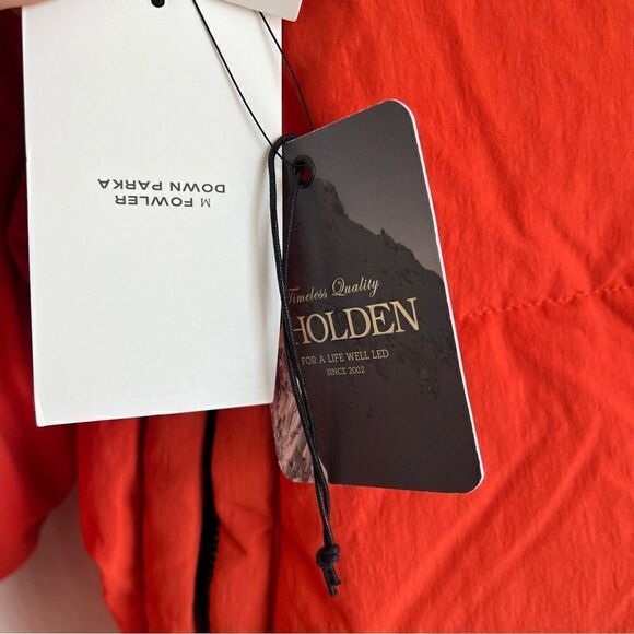 HOLDEN Outerwear Fowler Down Parka Jacket Burnt Orange NWT $850 SOLD OUT Medium - Picture 5 of 11